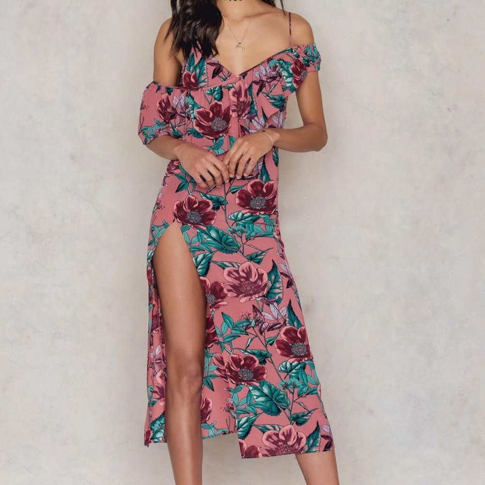 For Love and Lemons Flamenco Maxi Dress